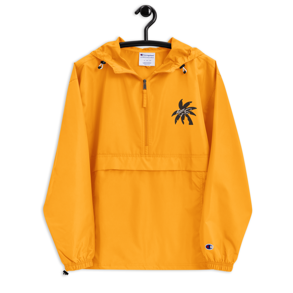 KGE Unlid Palm Paradise Embroidered Champion Packable Jacket