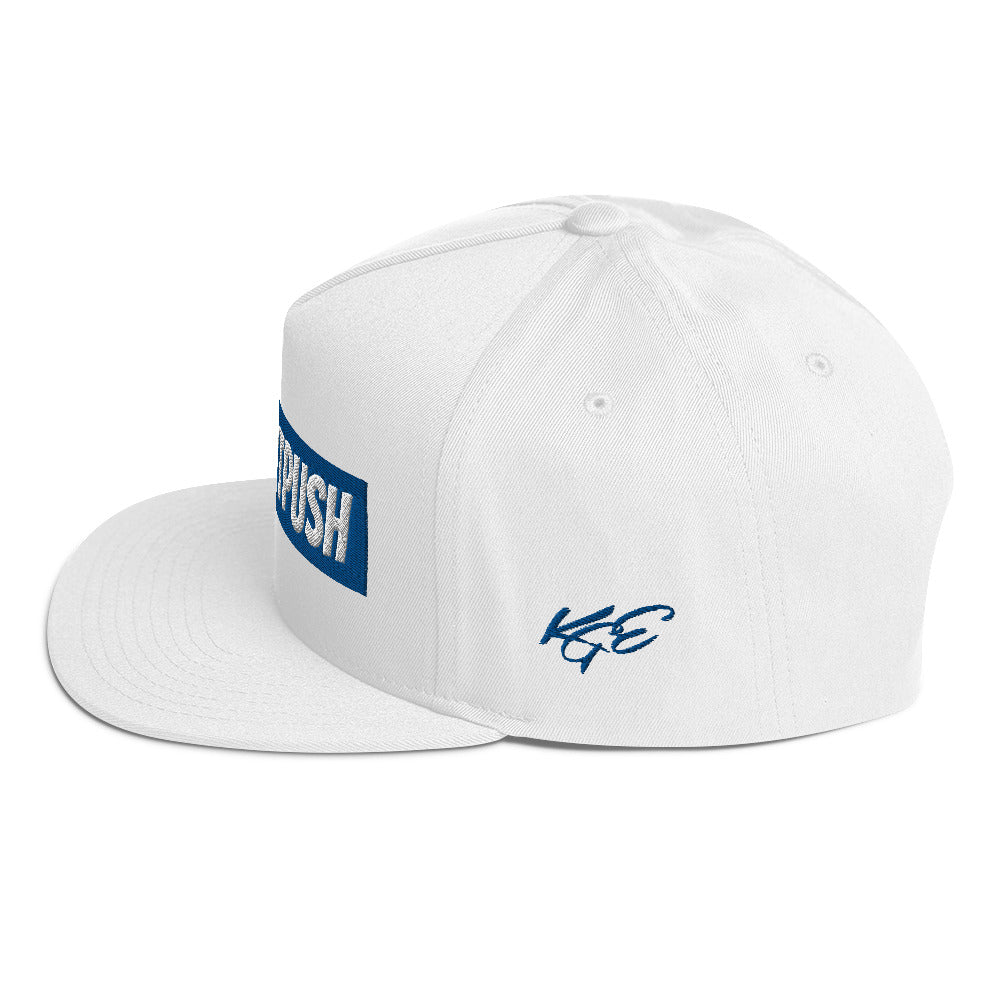 #Nexxtpush Blue bar Flat Bill Snapback