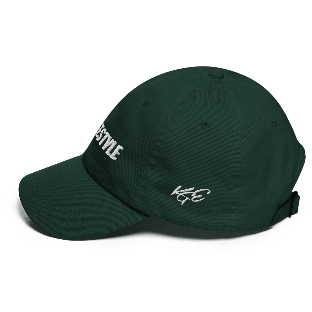 "THE LIFESTYLE" Dad hat by KGE Lifestyle Supply