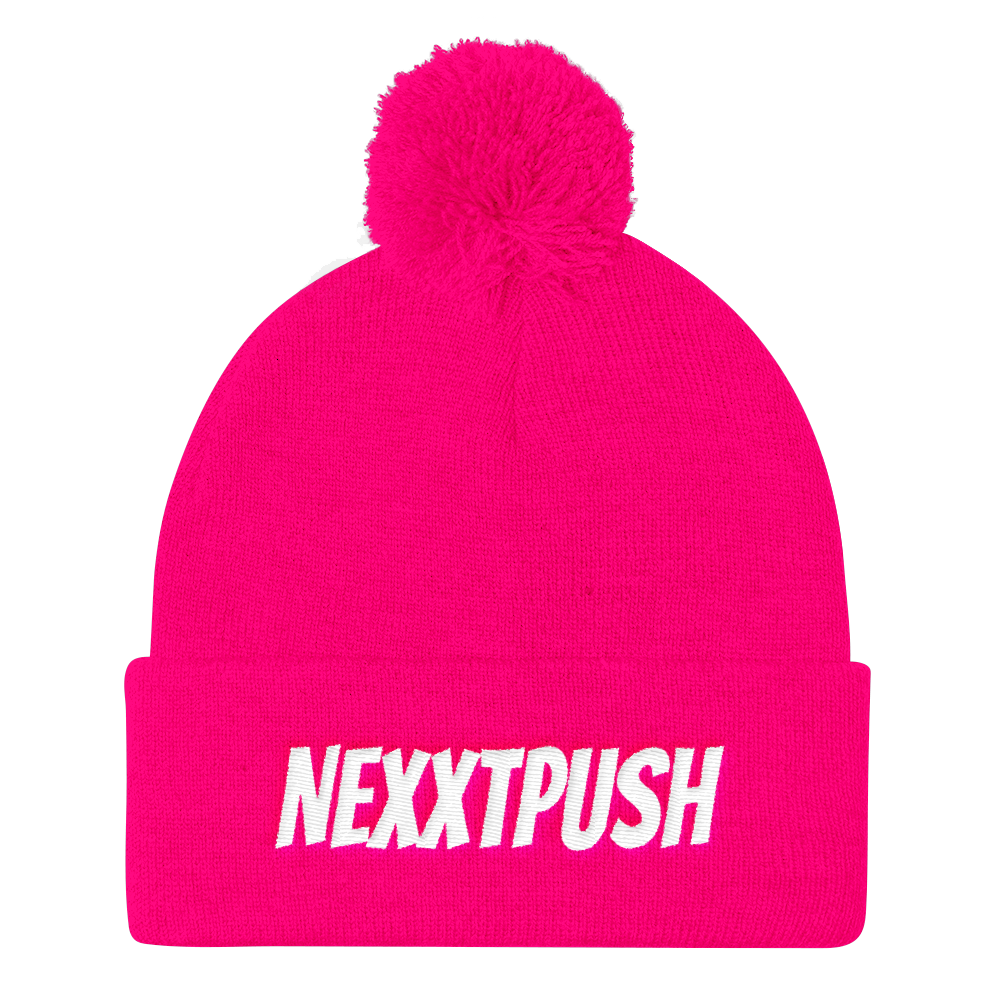Last call - Classic Nexxtpush Pom-Pom Beanie