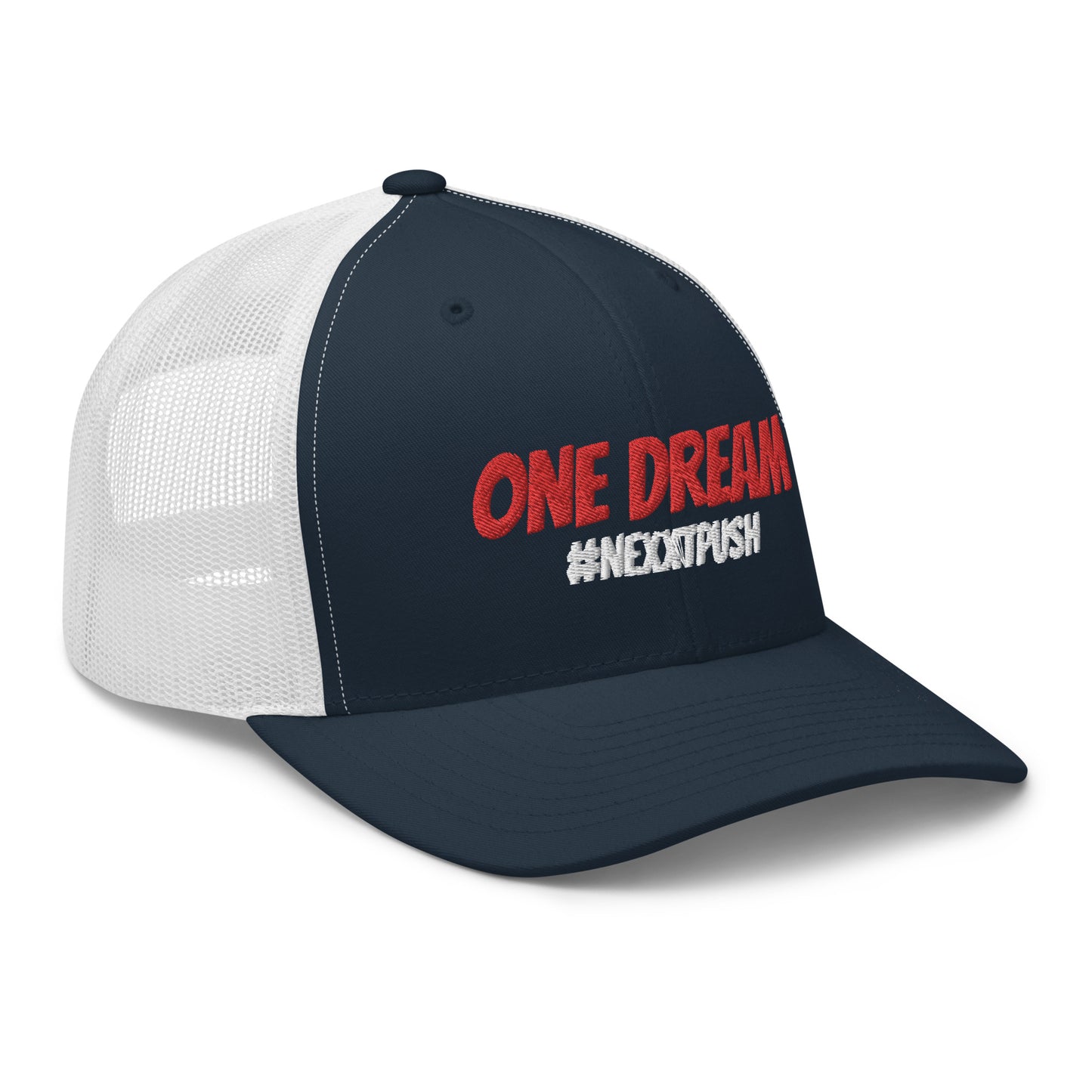 #Nexxtpush Red "One Dream" - Low Profile Trucker Cap