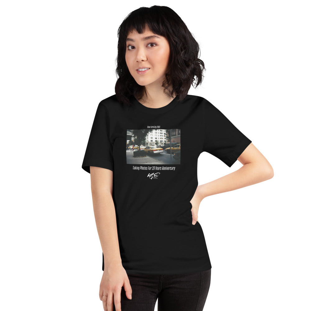 KGE 20 Years Anniversary, New York Taxi 2001 - Premium T-Shirt