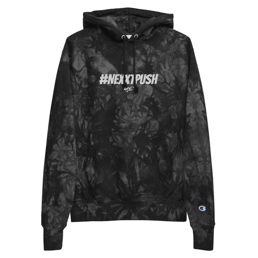 #Nexxtpush Champion heavyweight tie-dye hoodie