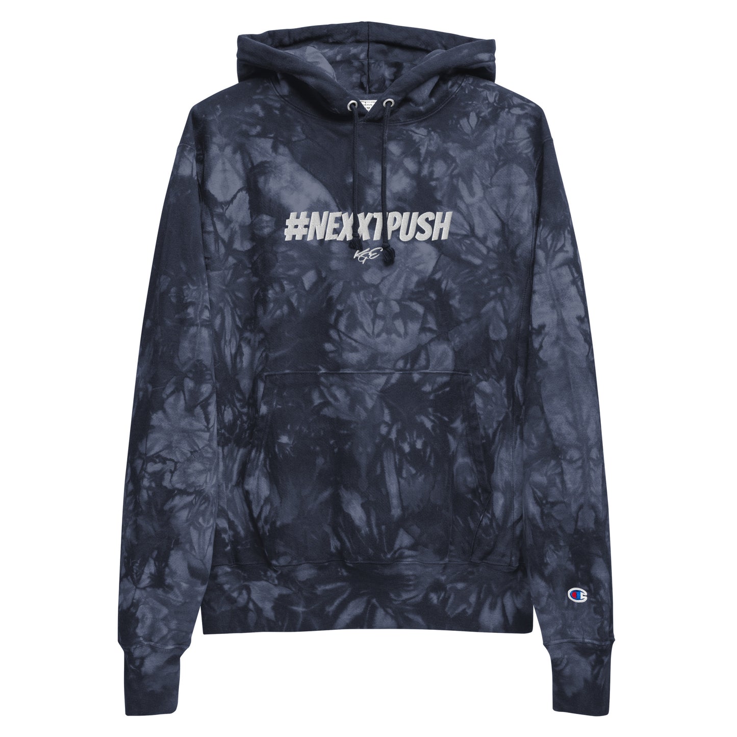 #Nexxtpush Champion heavyweight tie-dye hoodie