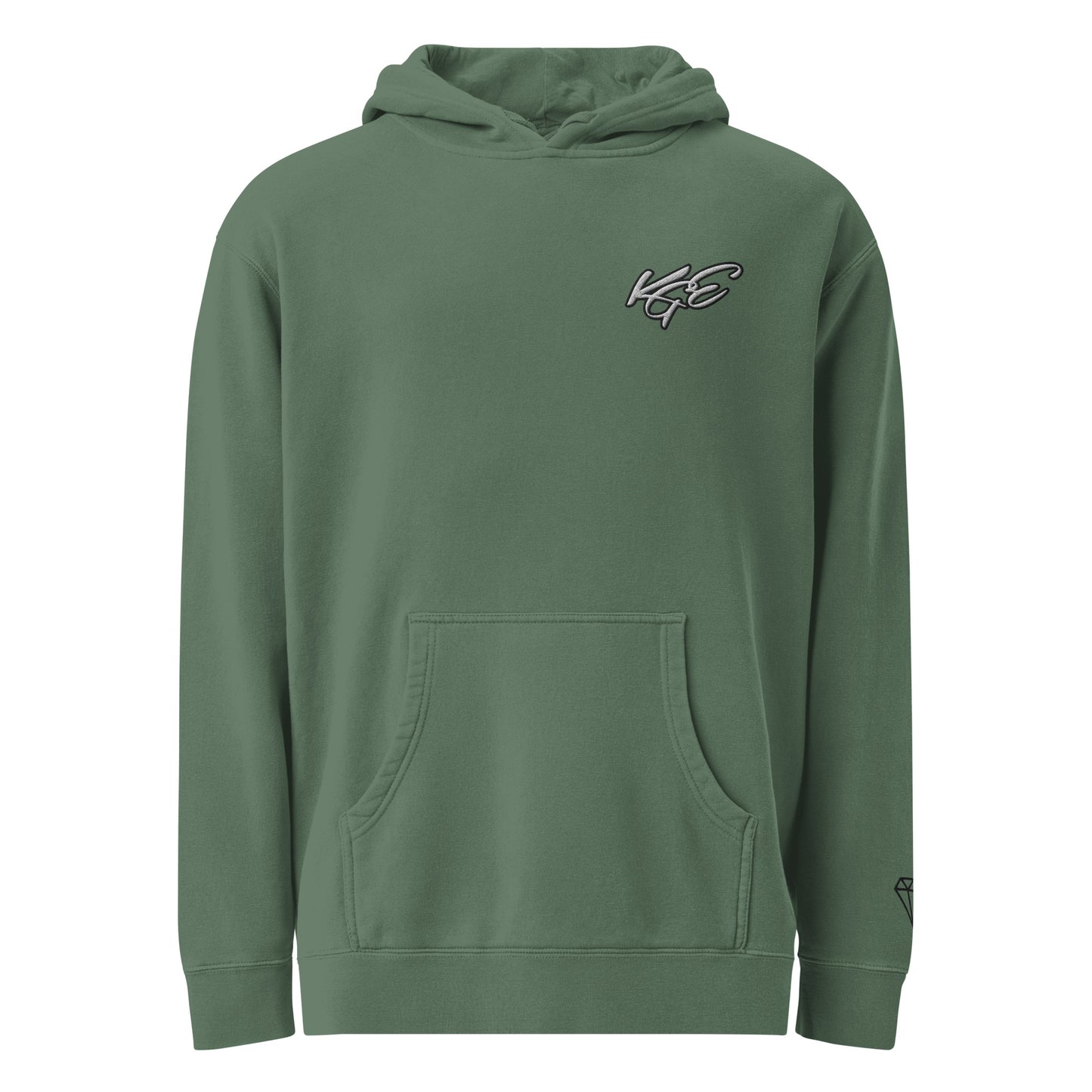 KGE Unltd independent pigment-dyed hoodie