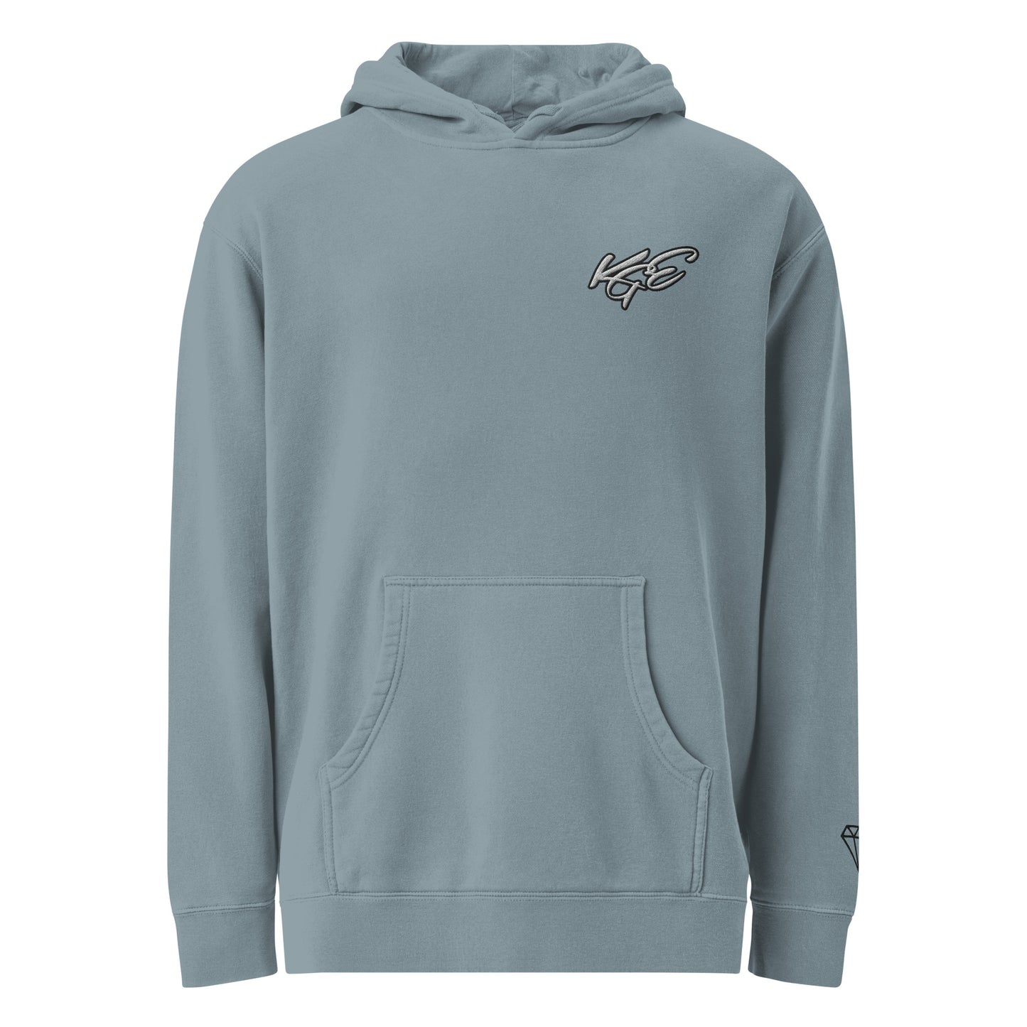KGE Unltd independent pigment-dyed hoodie
