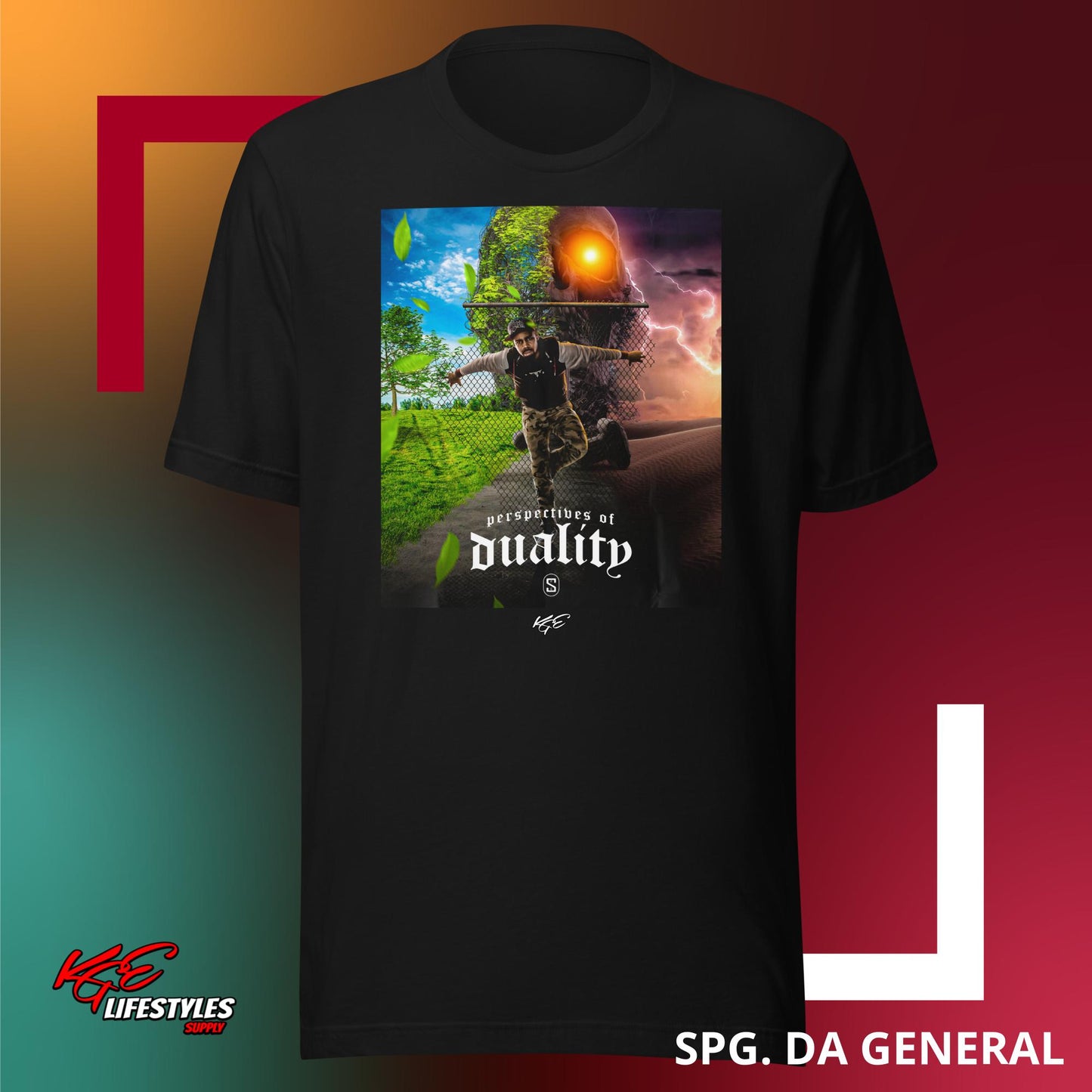 SPG. DA GENERAL - Perspectibes of Duality 2023 - official support - premium tee