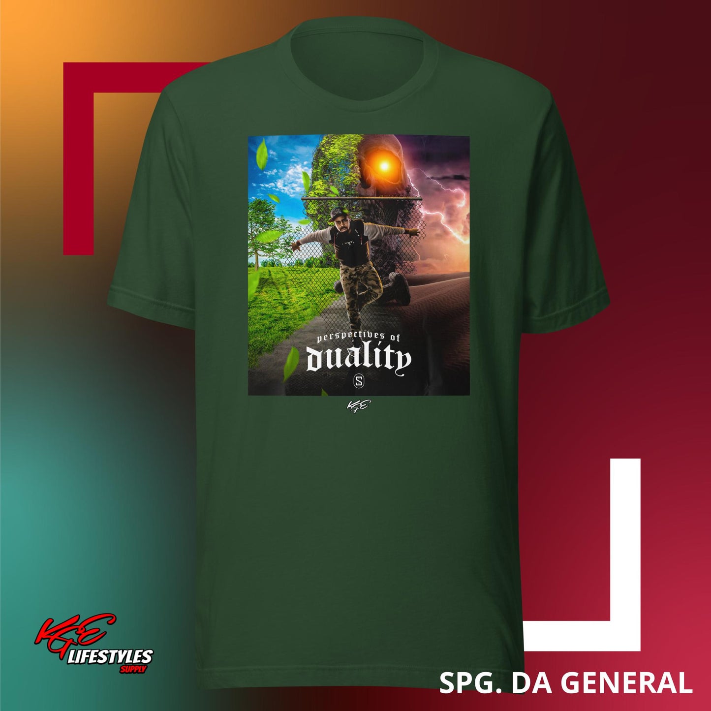 SPG. DA GENERAL - Perspectibes of Duality 2023 - official support - premium tee