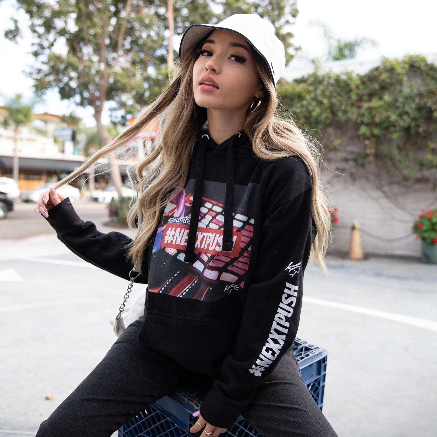 #Nexxtpush Music Premium Unisex Hoodie