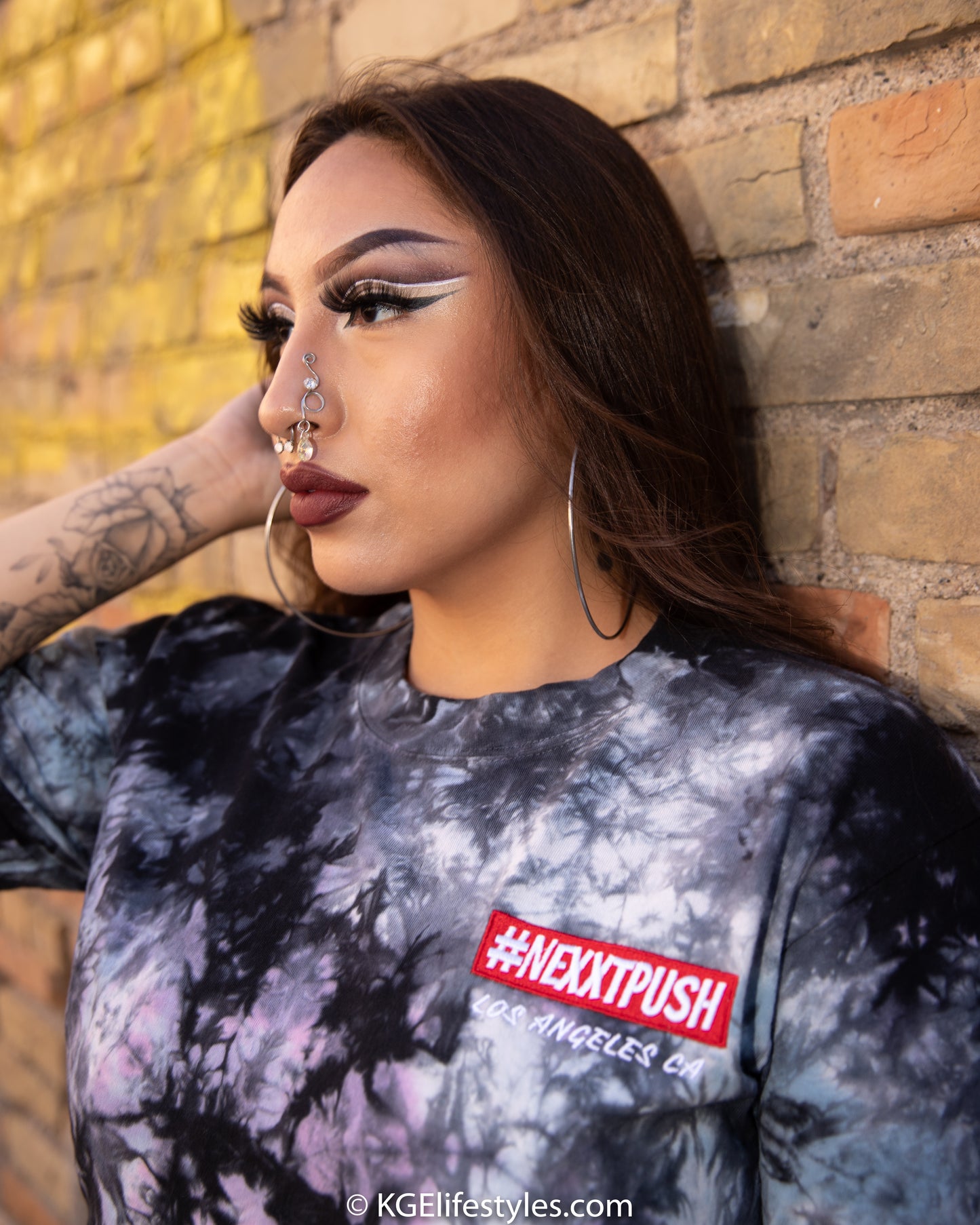 #Nexxtpush | Shaka Wear - Milky Way Premium Oversized tie-dye t-shirt