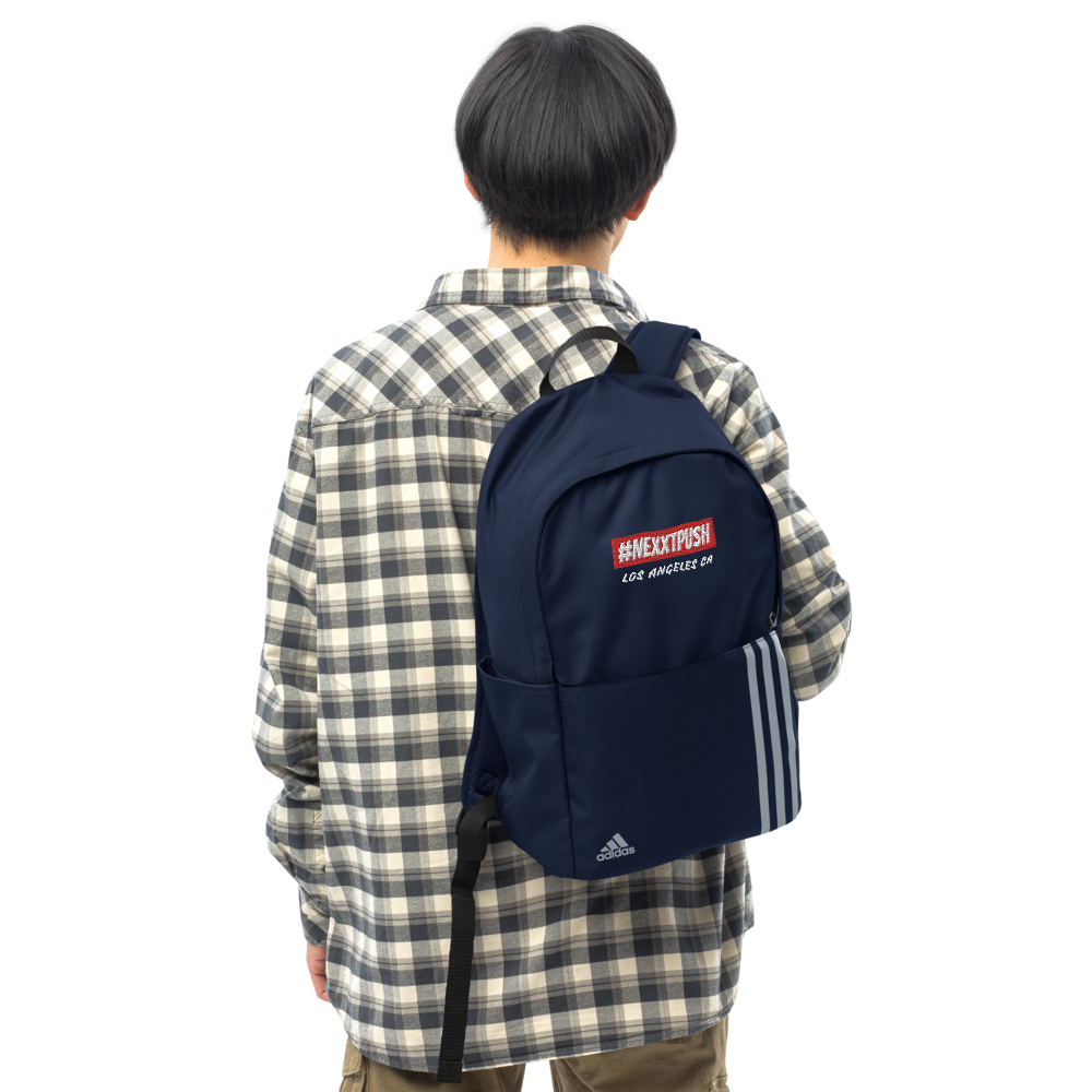 #Nexxtpush | Adidas Collegiate Navy backpack (Limited drop)