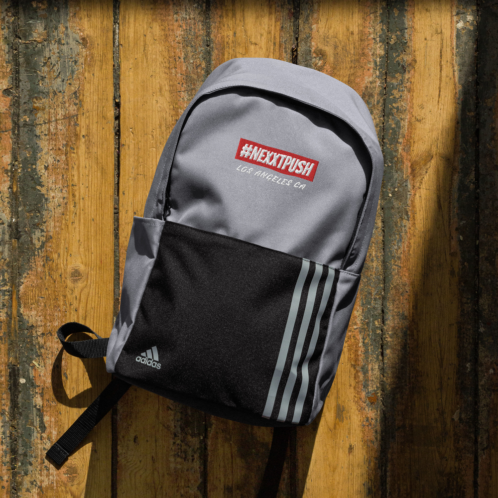 #Nexxtpush | Adidas Collegiate Gray backpack (Limited drop)