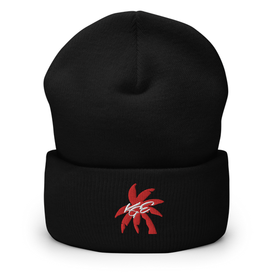 KGE Unlid Palm Paradise Cuffed Beanie