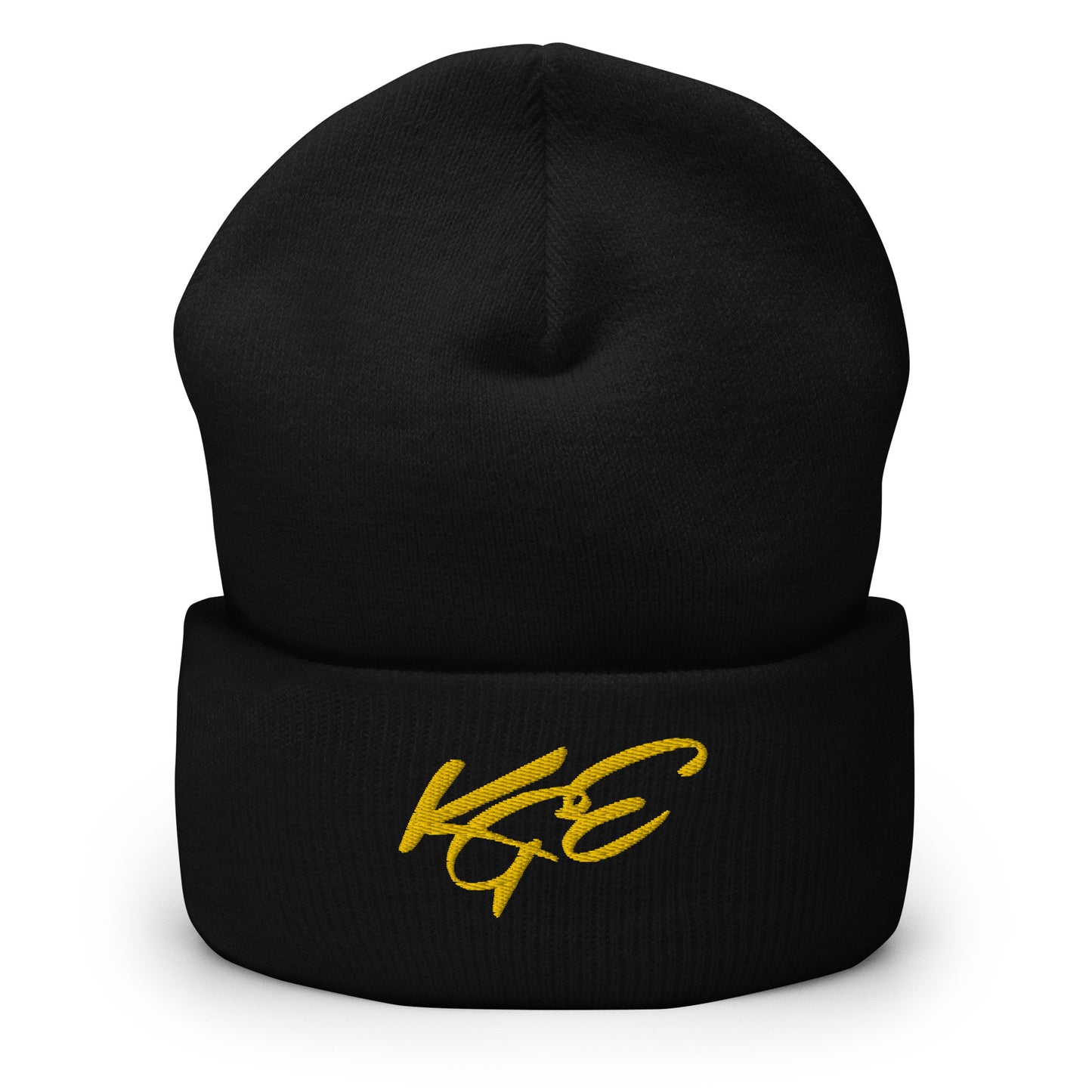KGE Unlid Gold Cuffed Beanie