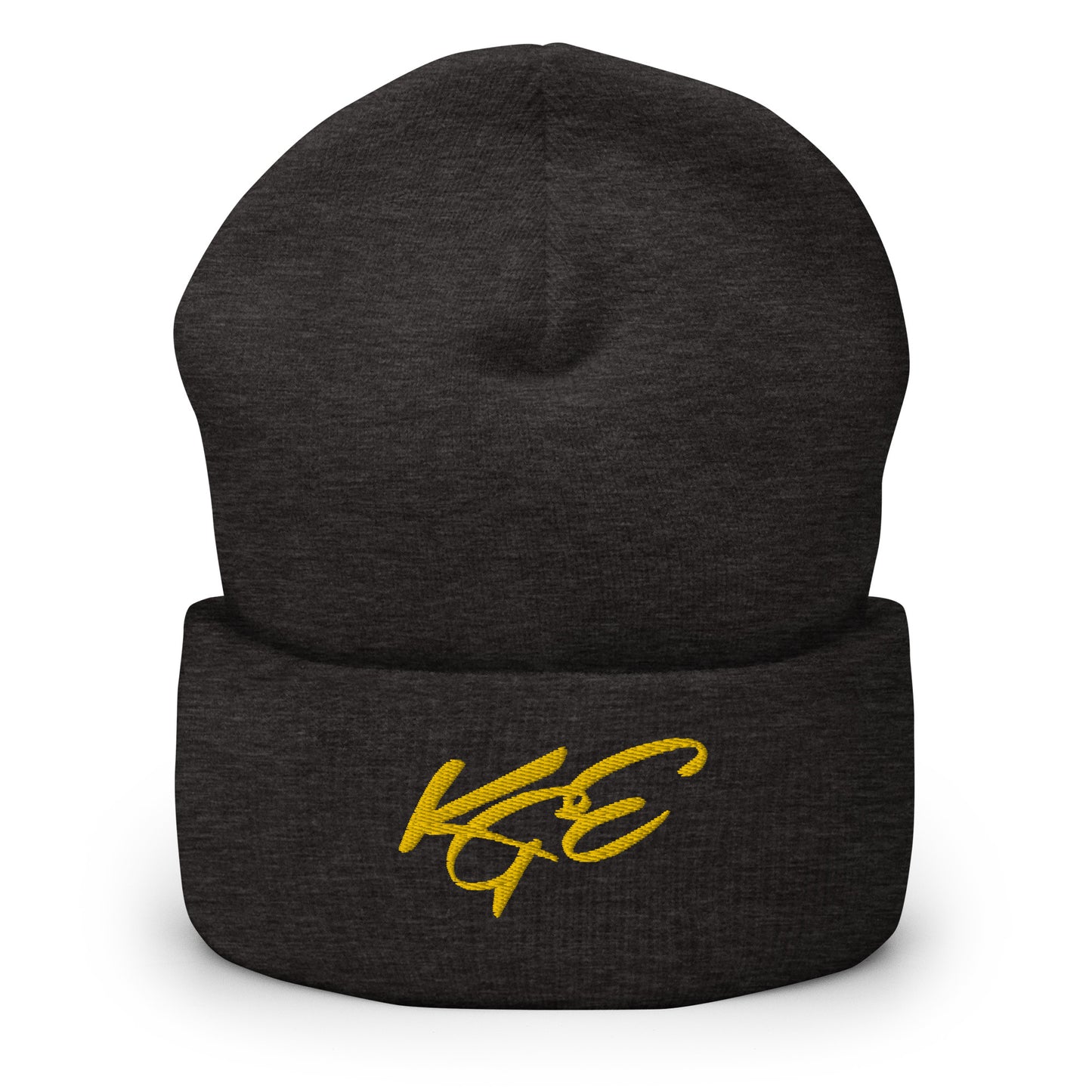 KGE Unlid Gold Cuffed Beanie