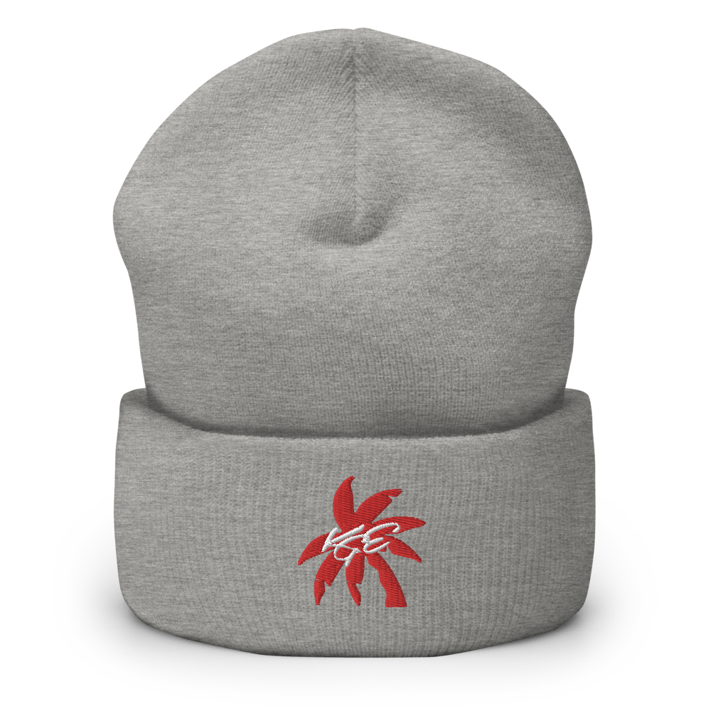 KGE Unlid Palm Paradise Cuffed Beanie