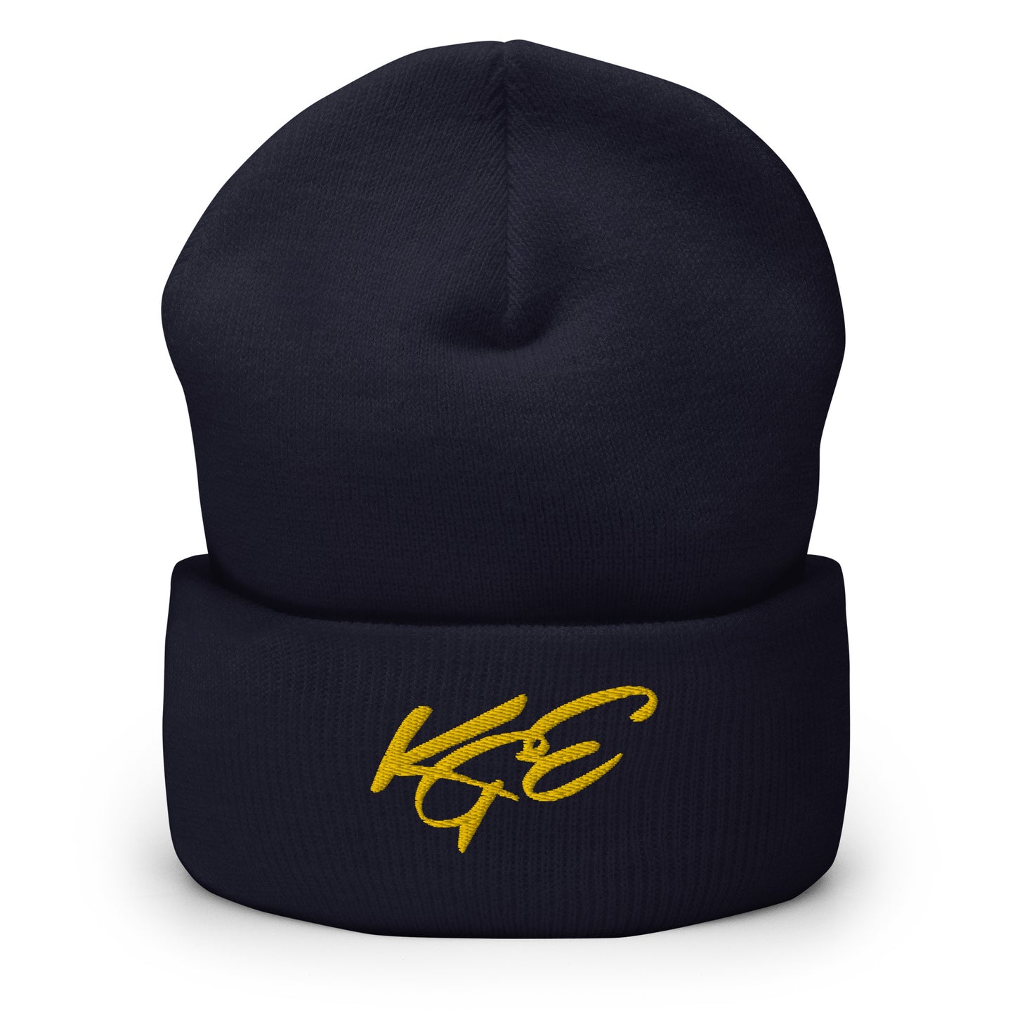 KGE Unlid Gold Cuffed Beanie