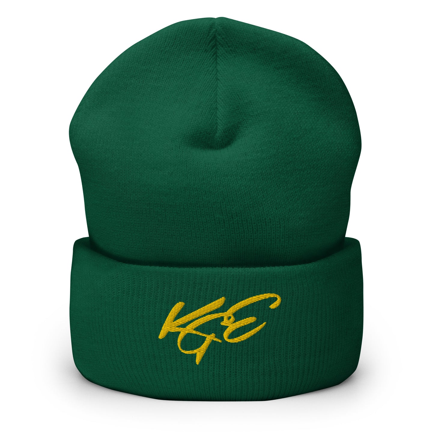 KGE Unlid Gold Cuffed Beanie