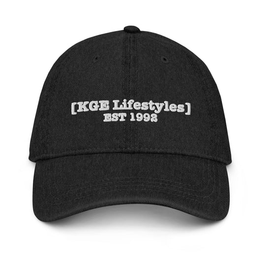 KGE Lifestyles Denim Hat (Low Profile/Dad Hat)