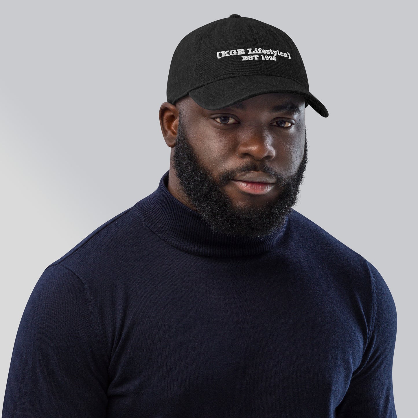 KGE Lifestyles Denim Hat (Low Profile/Dad Hat)