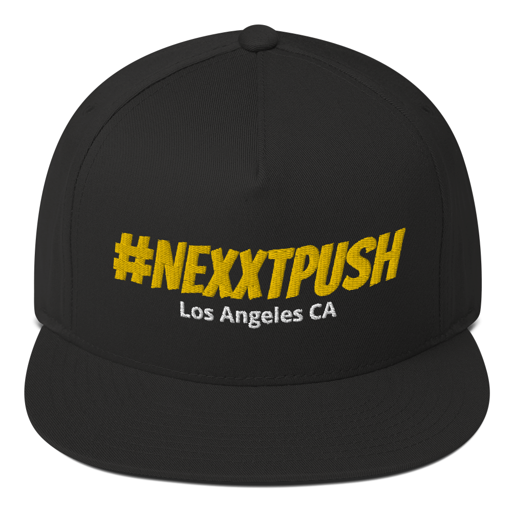(New) #Nexxtpush Gold Snapback