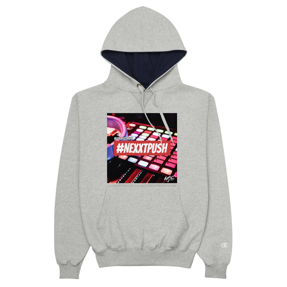 Champion #Nexxtpush Proudcer Hoodie (Front & Back)