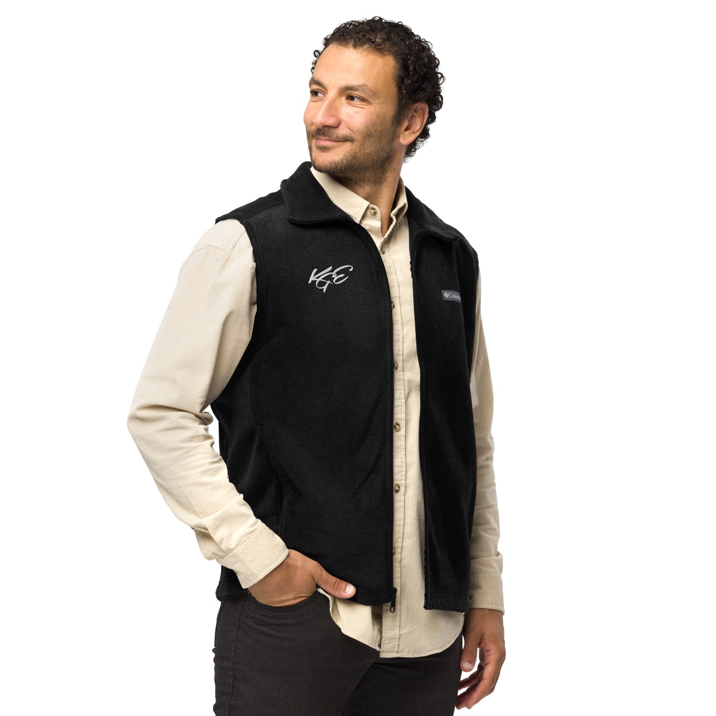 KGE Unlid Men’s Columbia fleece vest Sizes (Sizes S-3XL)