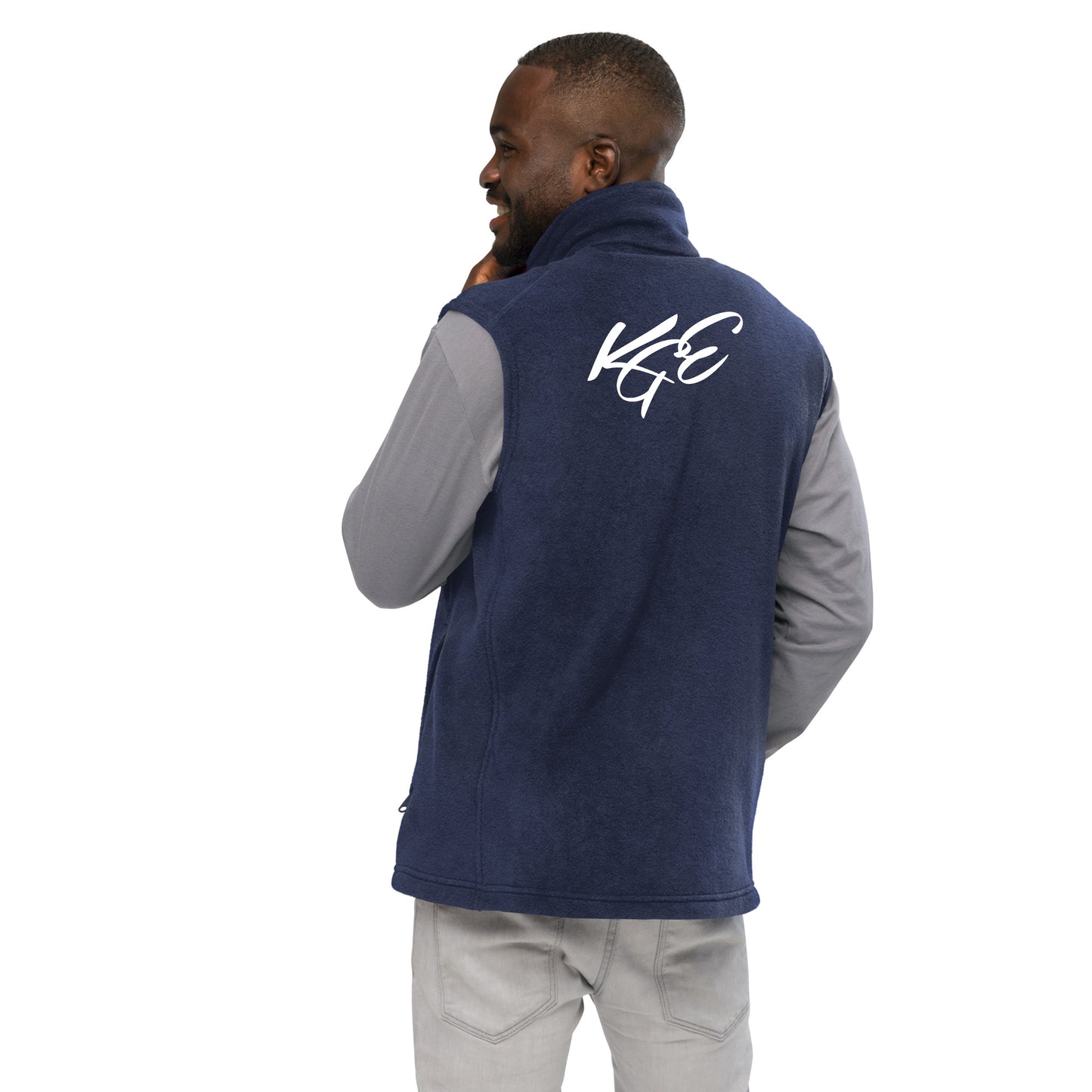 KGE Unlid Men’s Columbia fleece vest Sizes (Sizes S-3XL)
