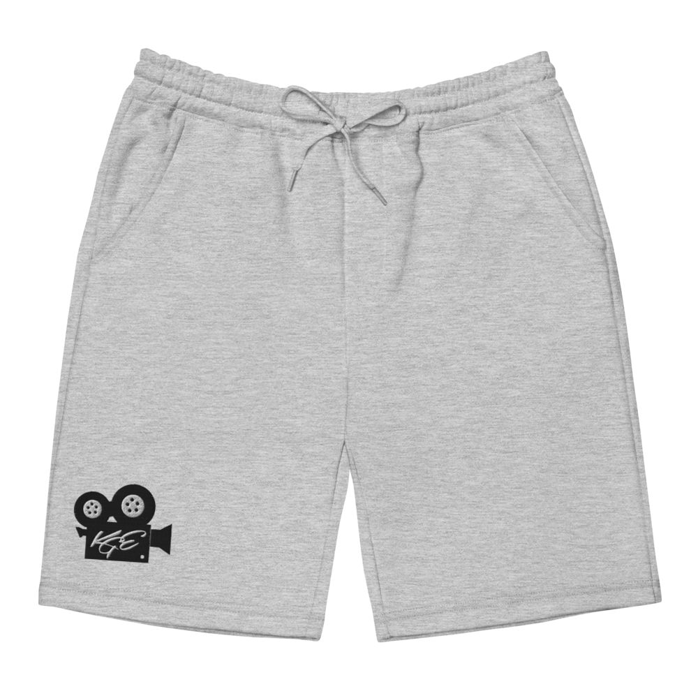 Fleece Shorts - KGE Movie Camera Embroidery