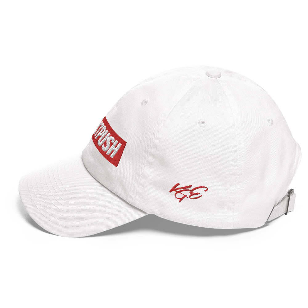 Nexxtpush Red Bar Dad hat