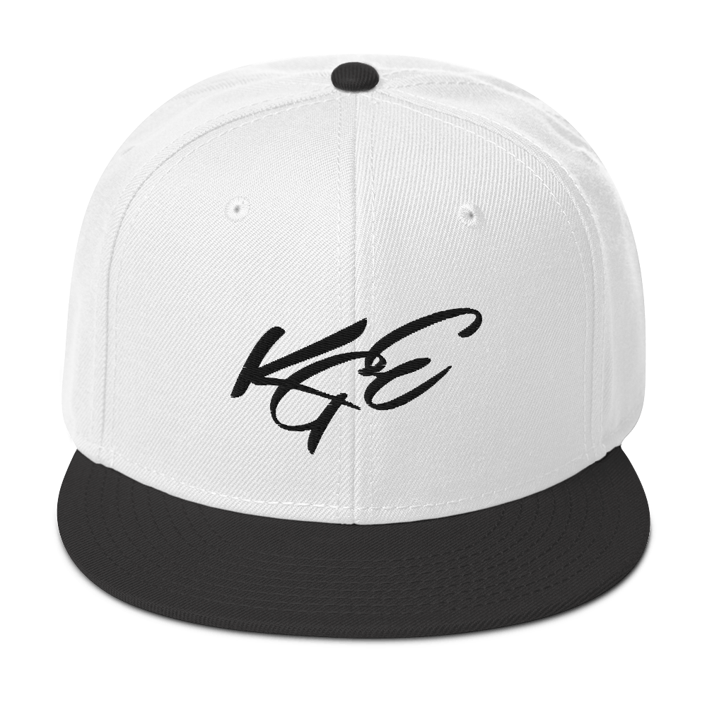 KGE Unlid - White/Black Otto Cap Snapback