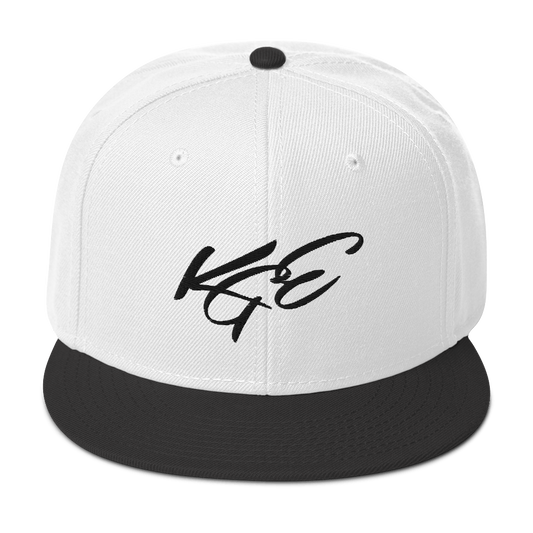 KGE Unlid - White/Black Otto Cap Snapback