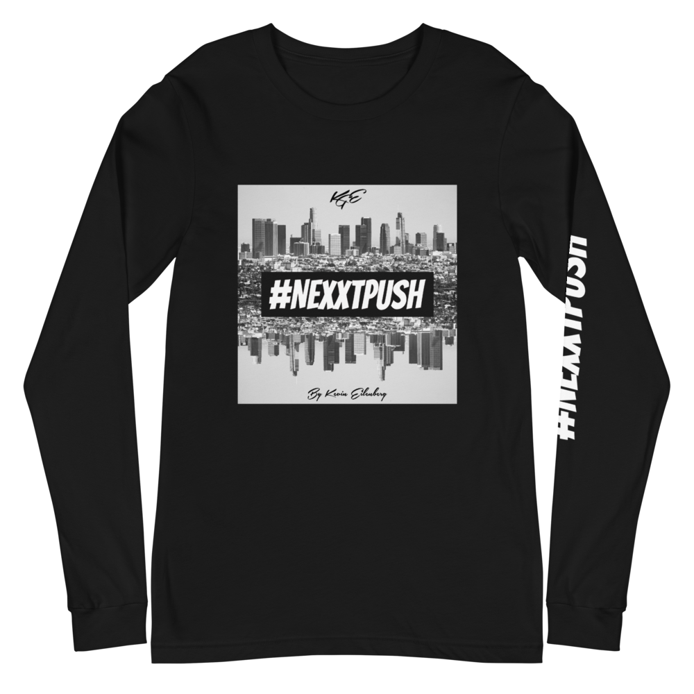 #Nexxtpush -  Los Angeles Skyline | Soft-Fit Long Sleeve Tee