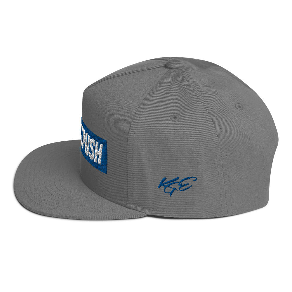 #Nexxtpush Blue bar Flat Bill Snapback