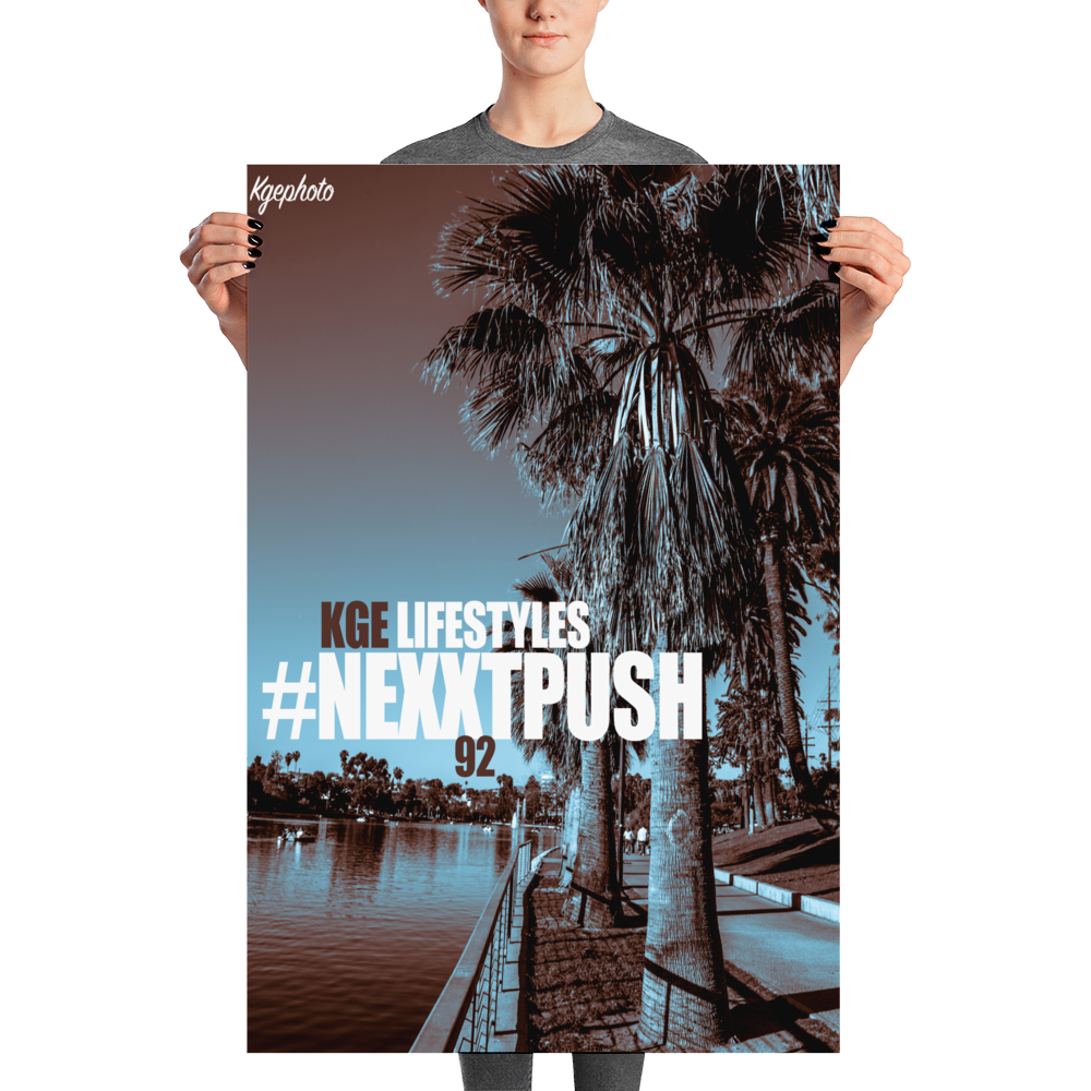#NEXXTPUSH Echo Park Enhanced Matte Poster