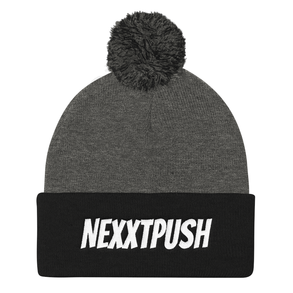 Last call - Classic Nexxtpush Pom-Pom Beanie