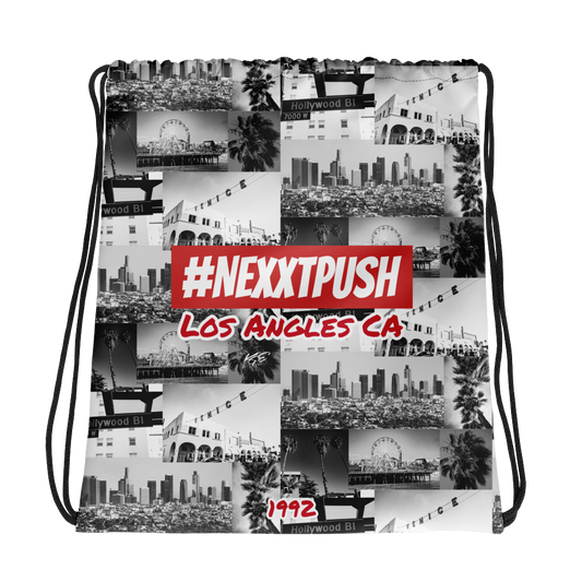 #NEXXTPUSH Los Angeles Drawstring bag