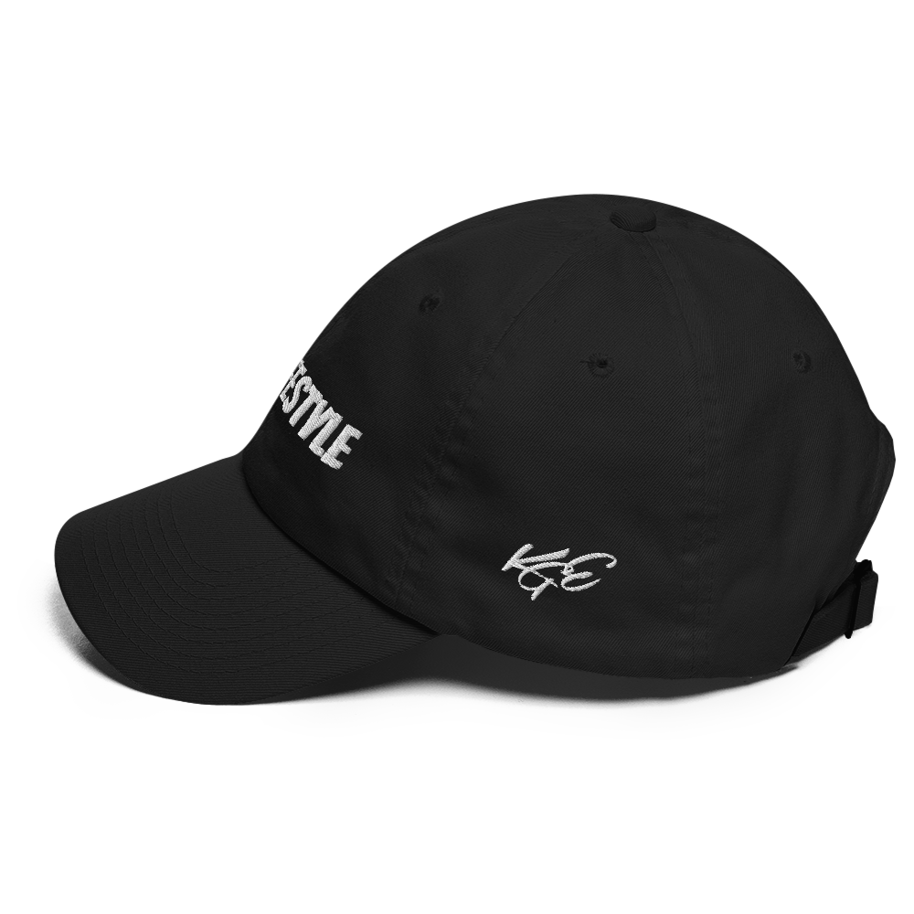 "THE LIFESTYLE" Dad hat by KGE Lifestyle Supply