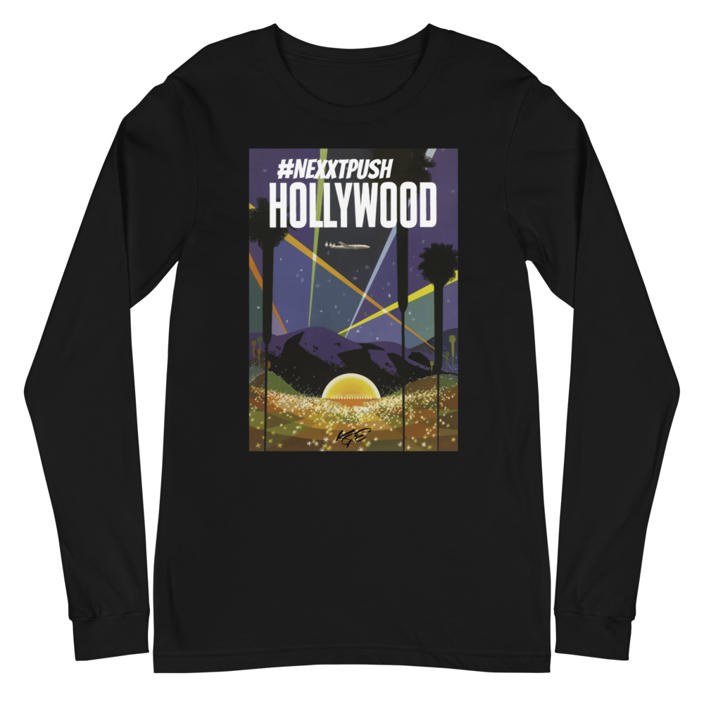 #Nextpush - Vintage Hollywood | Soft-Fit Long Sleeve Tee