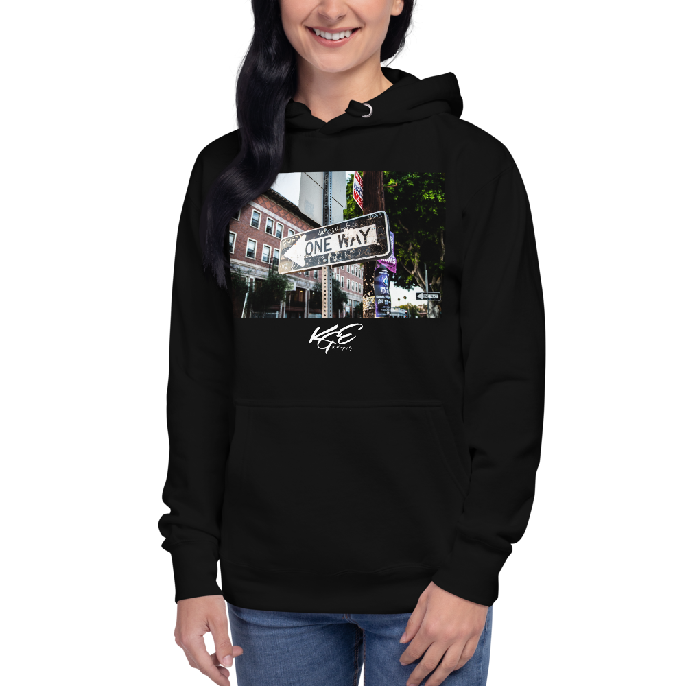 KGE Photography - Oneway - Premium Unisex Hoodie