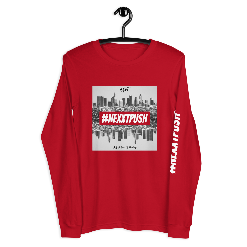 #Nexxtpush -  Los Angeles Skyline | Soft-Fit Long Sleeve Tee