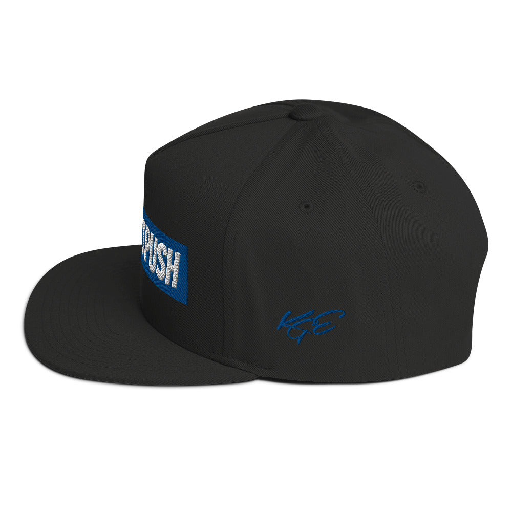 #Nexxtpush Blue bar Flat Bill Snapback