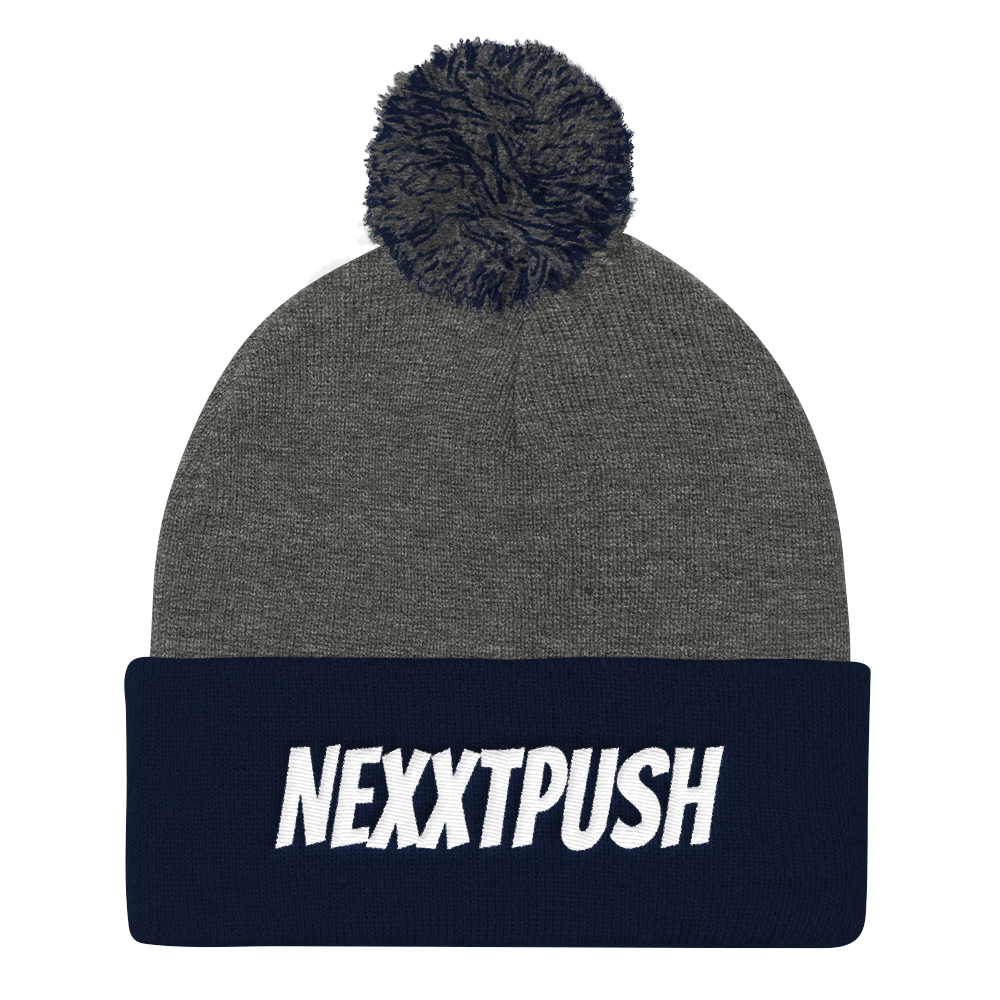 Last call - Classic Nexxtpush Pom-Pom Beanie