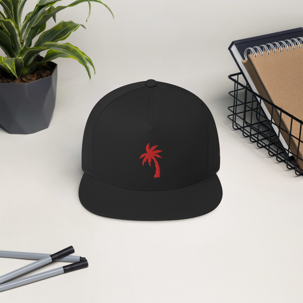 (new) Red Palm Tree Snapback