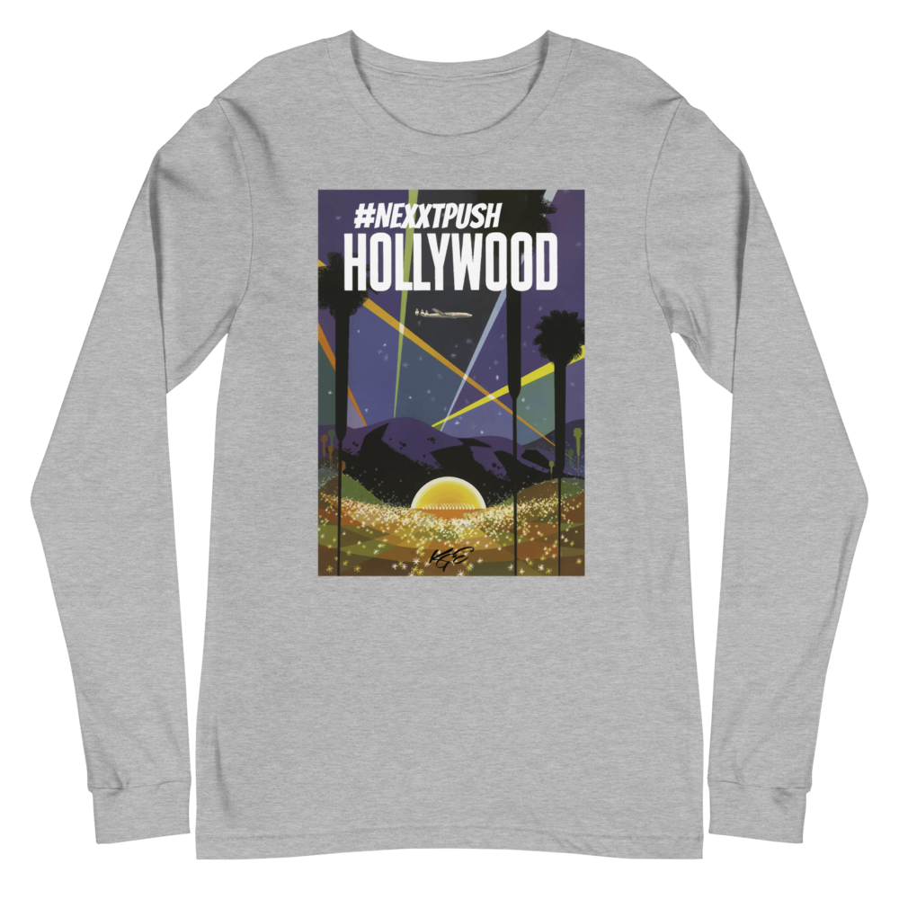 #Nextpush - Vintage Hollywood | Soft-Fit Long Sleeve Tee