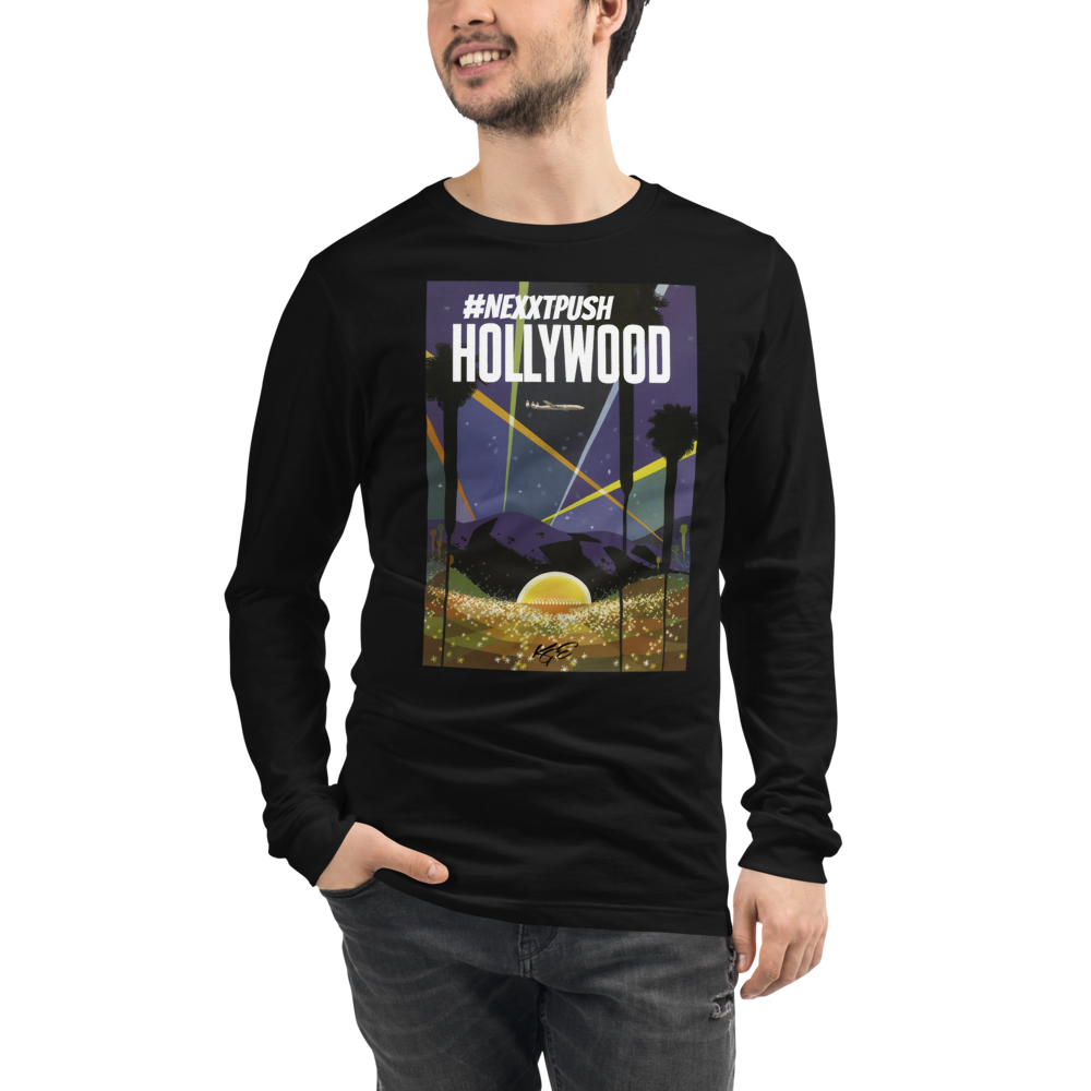 #Nextpush - Vintage Hollywood | Soft-Fit Long Sleeve Tee