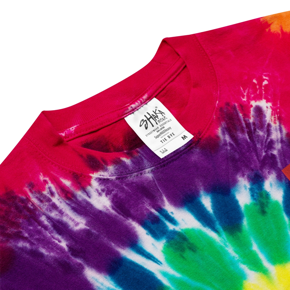 #Nexxtpush | Shaka Wear - Classic Rainbow Premium Oversized tie-dye t-shirt