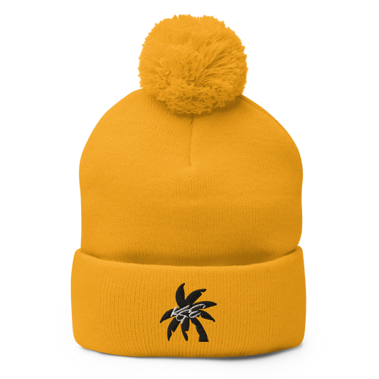 KGE Unlid - Palm Paradise Pom-Pom Beanie