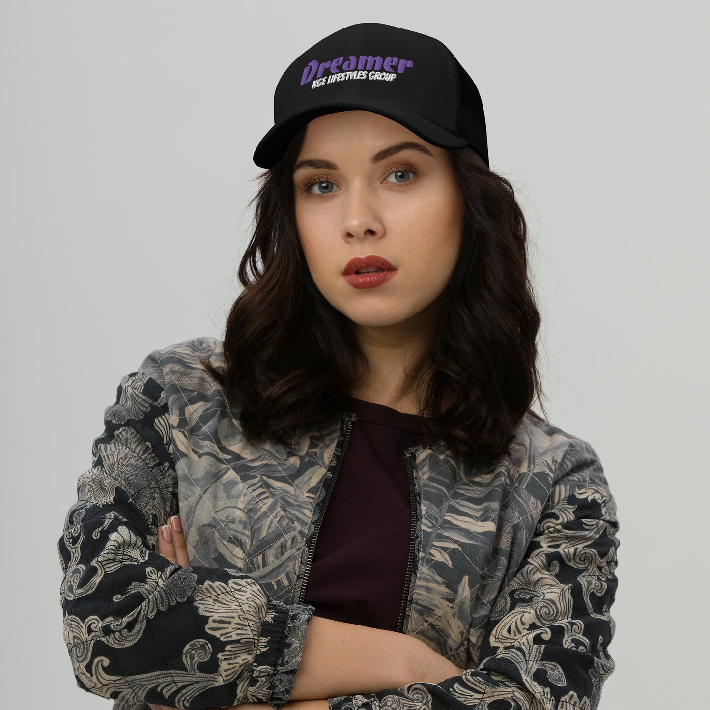 Purple Dreamer - Low Profile Trucker Cap