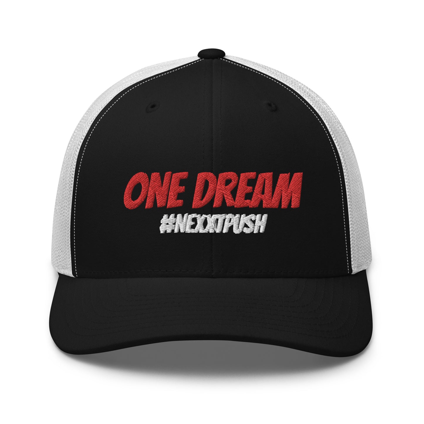 #Nexxtpush Red "One Dream" - Low Profile Trucker Cap